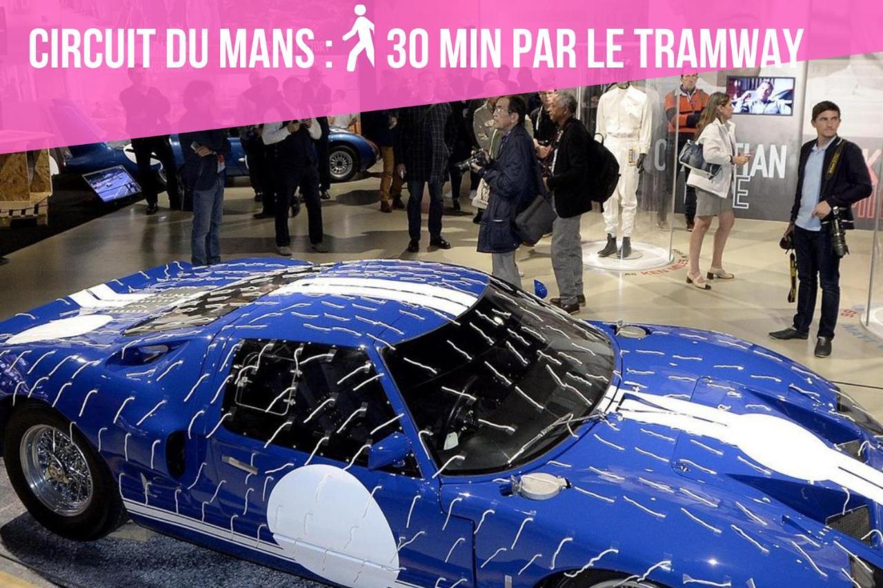 Tramway 12 Jaures Cosy Proche Gare Leilighet Le Mans Eksteriør bilde